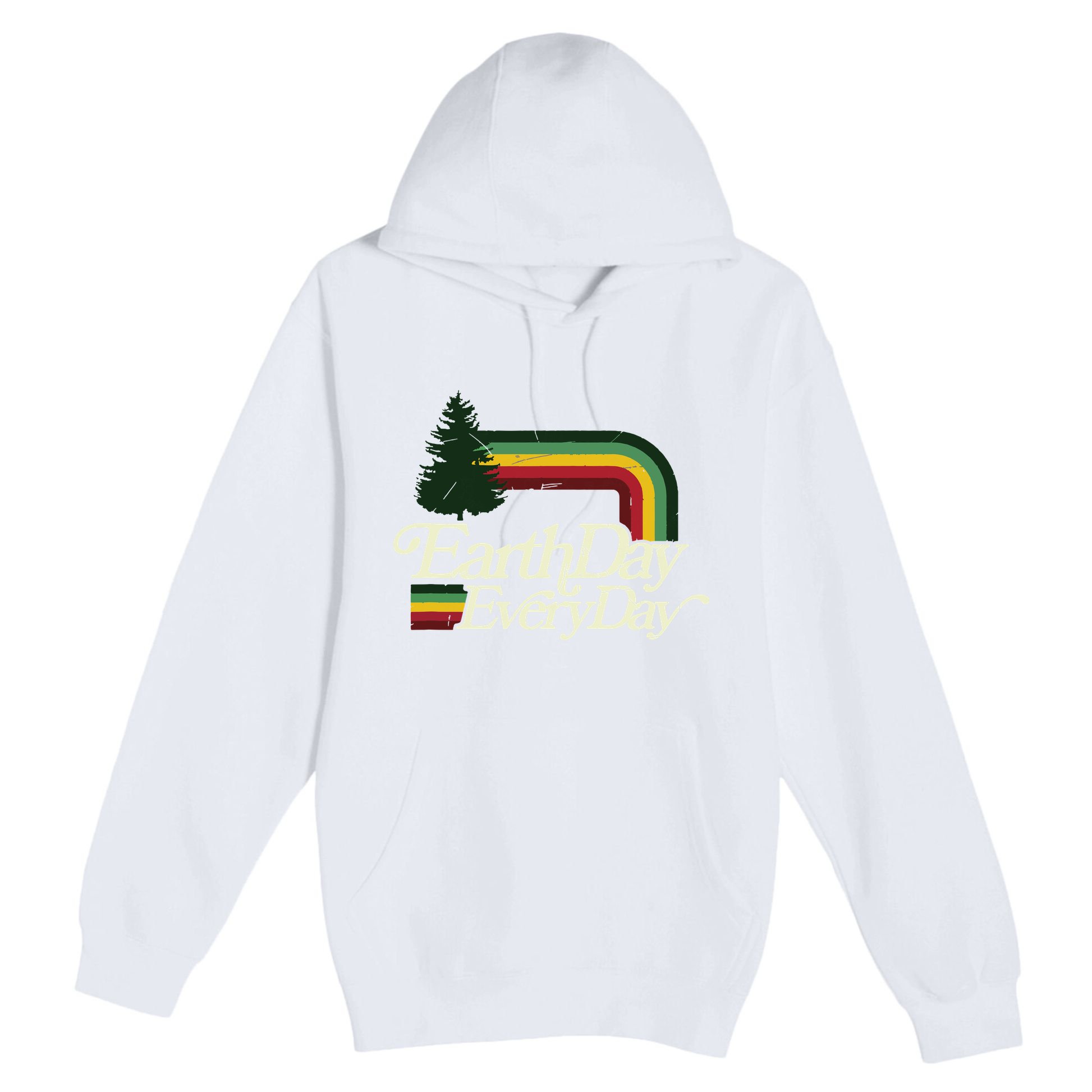 Cute Earth Day Everyday Retro Vintage Premium Pullover Hoodie