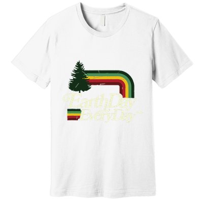 Cute Earth Day Everyday Retro Vintage Premium T-Shirt