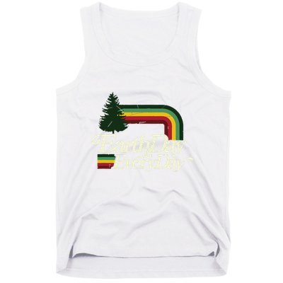Cute Earth Day Everyday Retro Vintage Tank Top