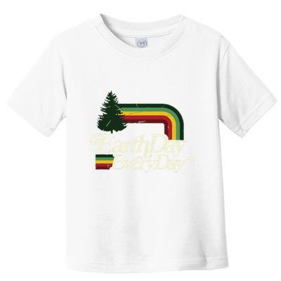 Cute Earth Day Everyday Retro Vintage Toddler T-Shirt