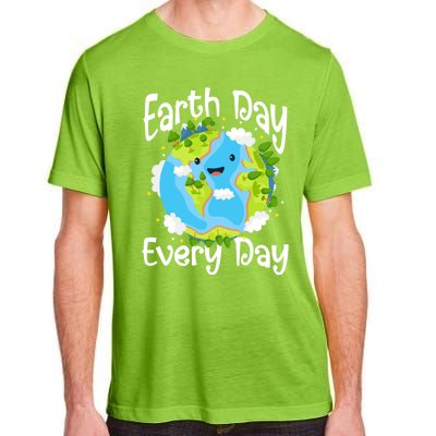 Cute Earth Day Every Day Save Our Planet Green Gift Adult ChromaSoft Performance T-Shirt