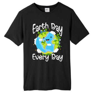 Cute Earth Day Every Day Save Our Planet Green Gift Tall Fusion ChromaSoft Performance T-Shirt