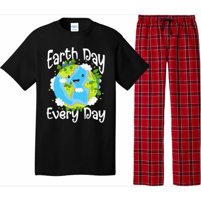 Cute Earth Day Every Day Save Our Planet Green Gift Pajama Set