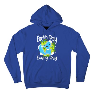 Cute Earth Day Every Day Save Our Planet Green Gift Hoodie