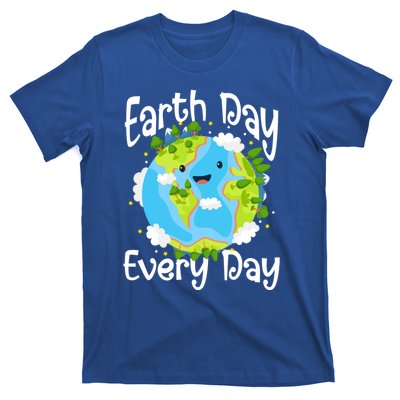 Cute Earth Day Every Day Save Our Planet Green Gift T-Shirt