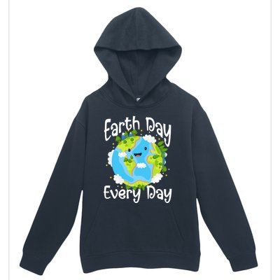 Cute Earth Day Every Day Save Our Planet Green Gift Urban Pullover Hoodie