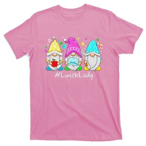 Cute Easter Day Gnome Love Lunch Lady  Matching T-Shirt