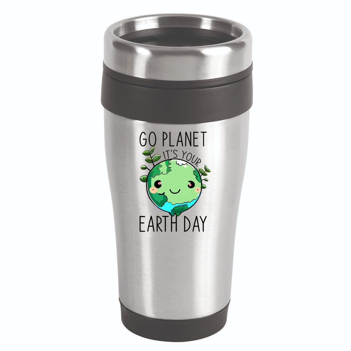Cute Earth Day Go Planet Earth Day 16oz Travel Tumbler