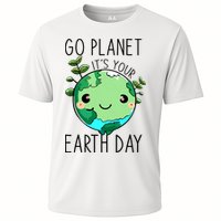 Cute Earth Day Go Planet Earth Day Cooling Performance Crew T-Shirt