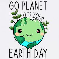 Cute Earth Day Go Planet Earth Day Cooling Performance Crew T-Shirt