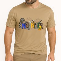Cool Engineer Design With Engineering Tools And Gears Cooling Performance Crew T-Shirt