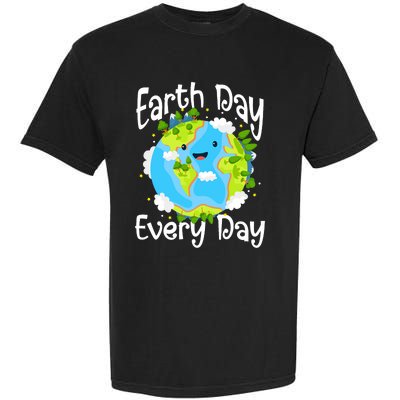 Cute Earth Day Every Day Save Our Planet Green Garment-Dyed Heavyweight T-Shirt