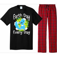 Cute Earth Day Every Day Save Our Planet Green Pajama Set