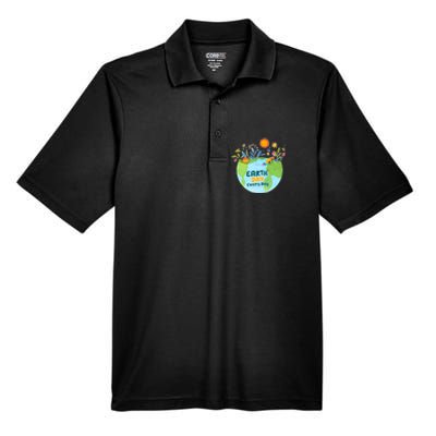 Celebrate Earth Day Every Day Earth Day Men's Origin Performance Piqué Polo