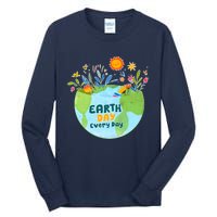 Celebrate Earth Day Every Day Earth Day Tall Long Sleeve T-Shirt