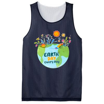 Celebrate Earth Day Every Day Earth Day Mesh Reversible Basketball Jersey Tank