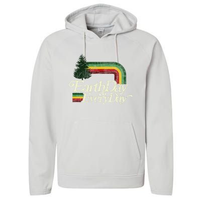 Cute Earth Day Everyday Performance Fleece Hoodie