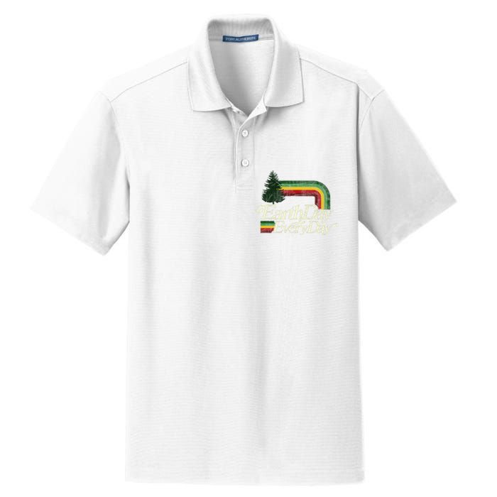 Cute Earth Day Everyday Dry Zone Grid Polo