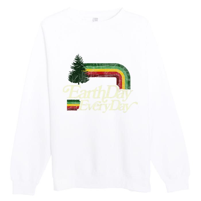 Cute Earth Day Everyday Premium Crewneck Sweatshirt