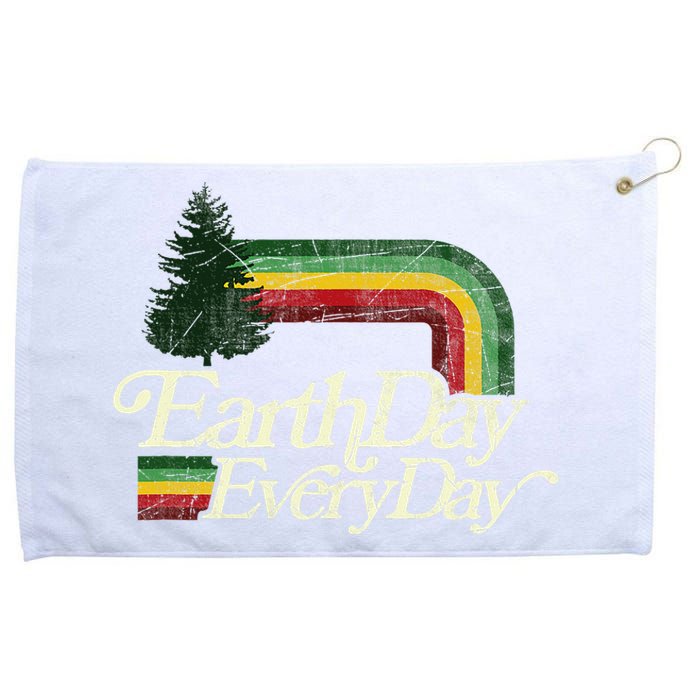 Cute Earth Day Everyday Grommeted Golf Towel