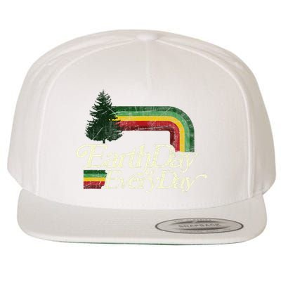 Cute Earth Day Everyday Wool Snapback Cap