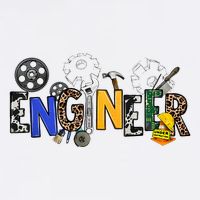 Cool Engineer Design With Engineering Tools And Gears Wool Snapback Cap