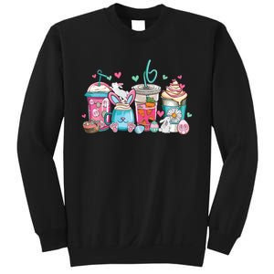 Cute Easter Day Easter Coffee Lover Women Girl Sweatshirt