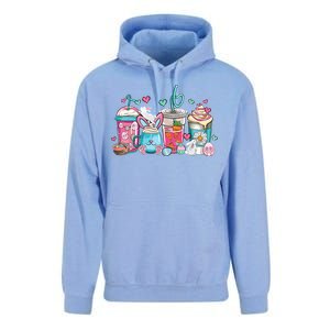 Cute Easter Day Easter Coffee Lover Women Girl Unisex Surf Hoodie