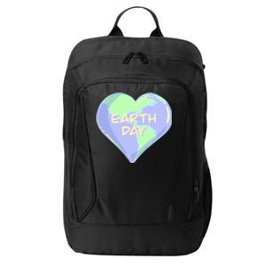 Cute Earth Day World Heart City Backpack