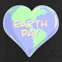 Cute Earth Day World Heart 11oz C Handle Ceramic Mug