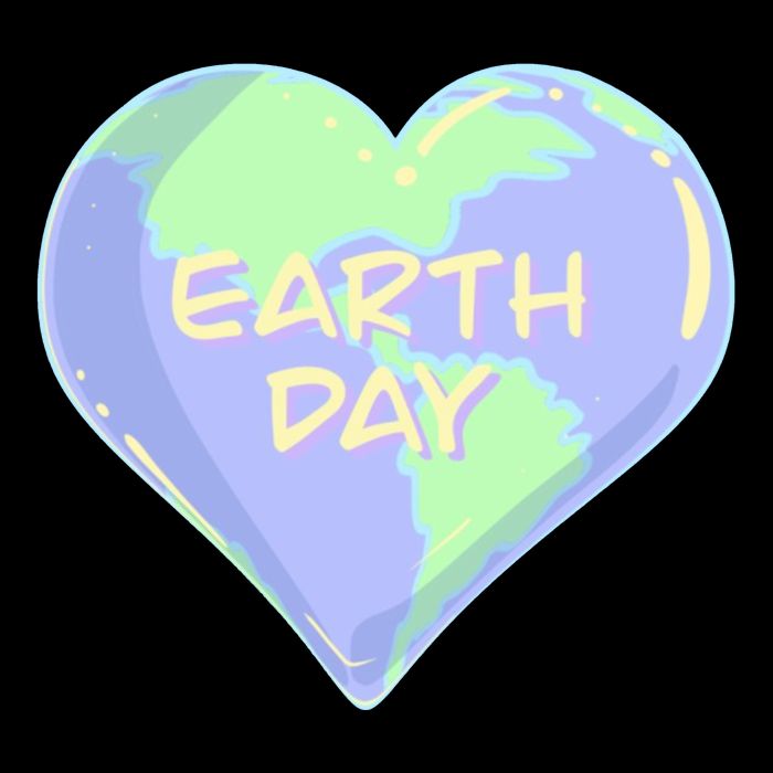 Cute Earth Day World Heart Flatbill Hat
