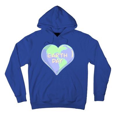 Cute Earth Day World Heart Hoodie