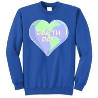 Cute Earth Day World Heart Sweatshirt