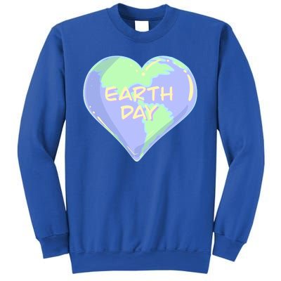 Cute Earth Day World Heart Sweatshirt