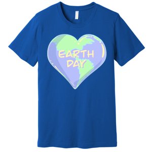 Cute Earth Day World Heart Premium T-Shirt