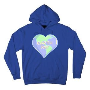 Cute Earth Day World Heart Tall Hoodie