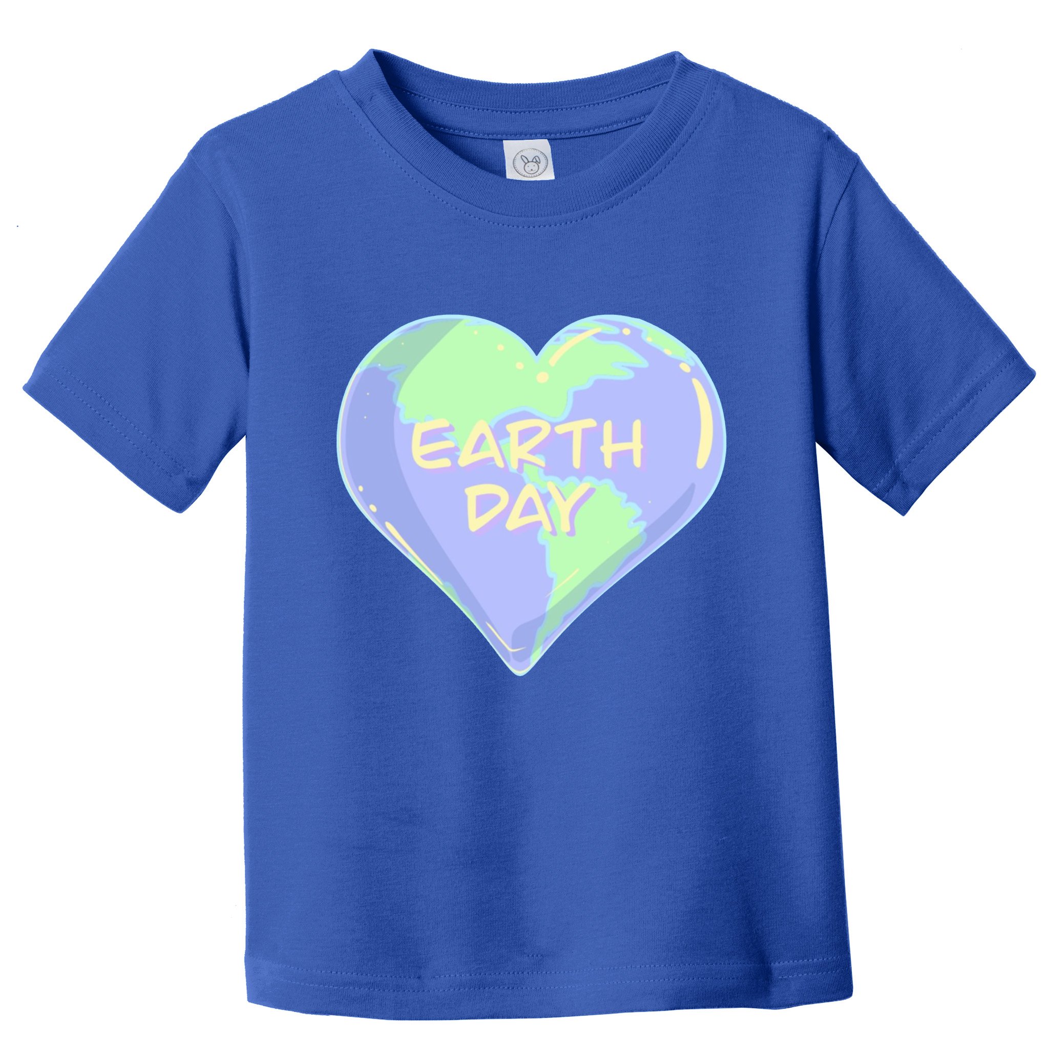 Cute Earth Day World Heart Toddler T-Shirt
