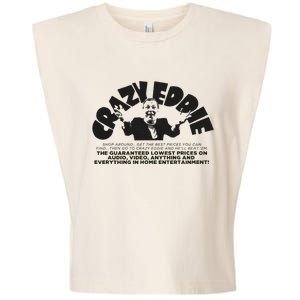 Crazy Eddie Department Store Garment-Dyed Women's Muscle Tee