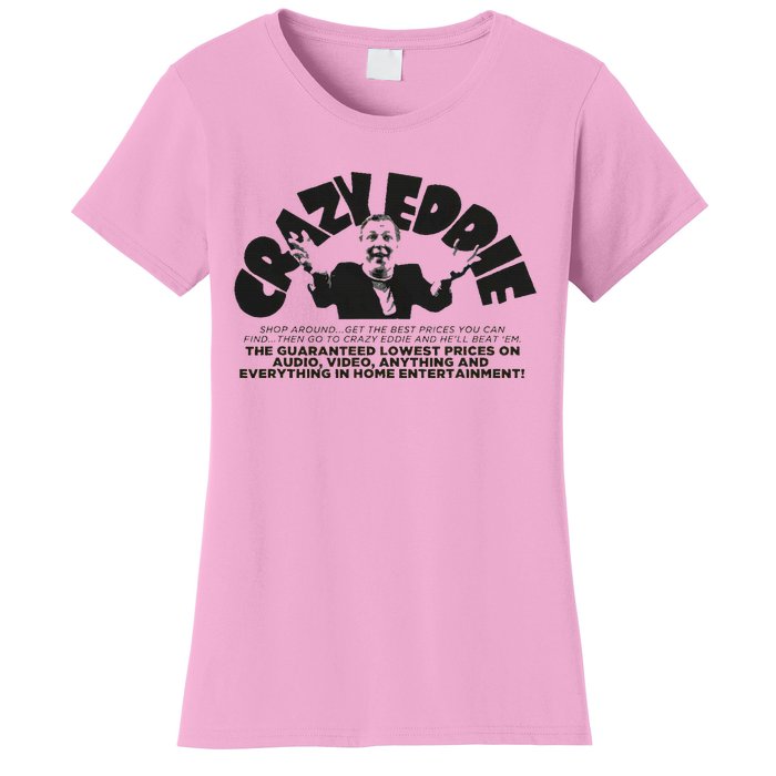 Crazy Eddie Department Store Women's T-Shirt