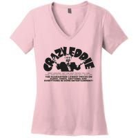 Crazy Eddie Department Store Women's V-Neck T-Shirt