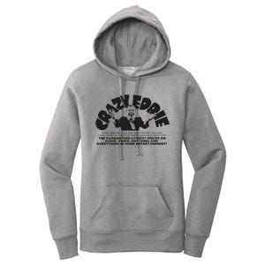 Crazy Eddie Department Store Women's Pullover Hoodie