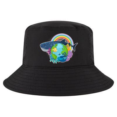 Colorful Earth Day Ocean Sea Life Cool Comfort Performance Bucket Hat