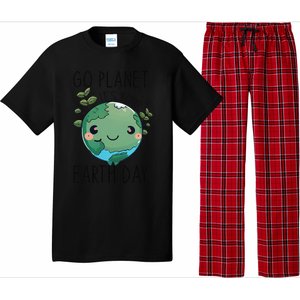 Cute Earth Day Go Planet Earth Day Pajama Set