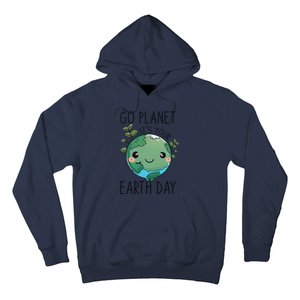 Cute Earth Day Go Planet Earth Day Hoodie