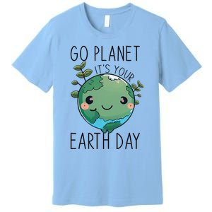 Cute Earth Day Go Planet Earth Day Premium T-Shirt