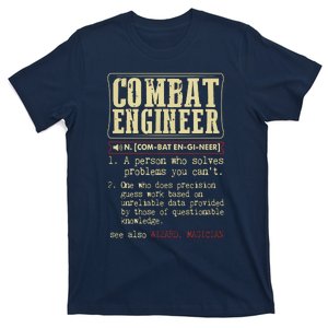 Combat Engineer Dictionary Term T-Shirt