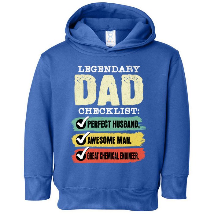 Chemical Engineer Dad Gift Toddler Hoodie