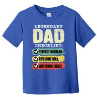 Chemical Engineer Dad Gift Toddler T-Shirt