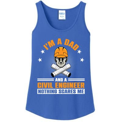 Civil Engineer Dad Civil Engineer Dad Gift Ladies Essential Tank