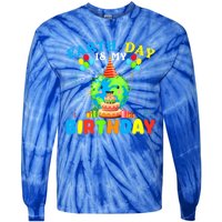 Cute Earth Day Is My Birthday April 22nd Bgiftday Environtal Gift Tie-Dye Long Sleeve Shirt